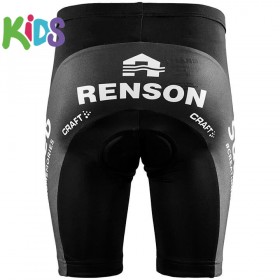 Set Fahrradtrikot + Radhose Kurze 2019 Team Sunweb Kinder N001